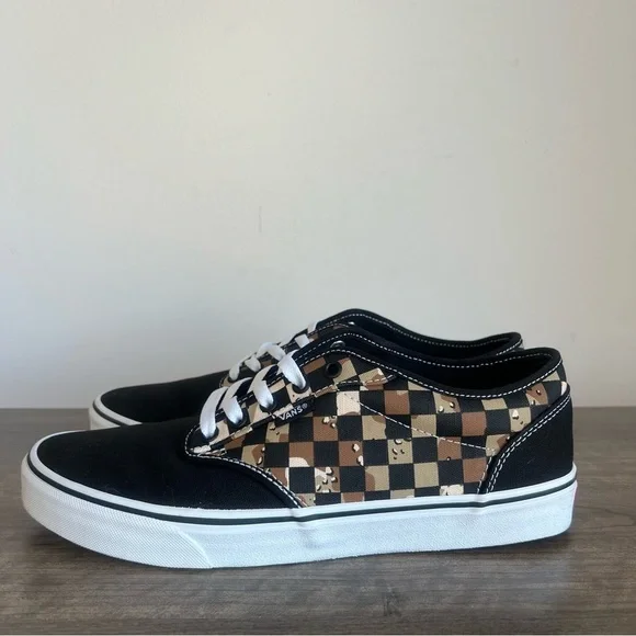 Vans Men's Atwood Camo Check Checkerboard Shoe Size 11.5 #B1516